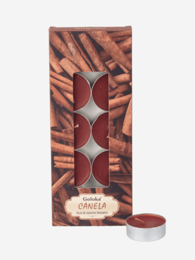 Vela Aromática 7 Canelas - Goloka Lata1