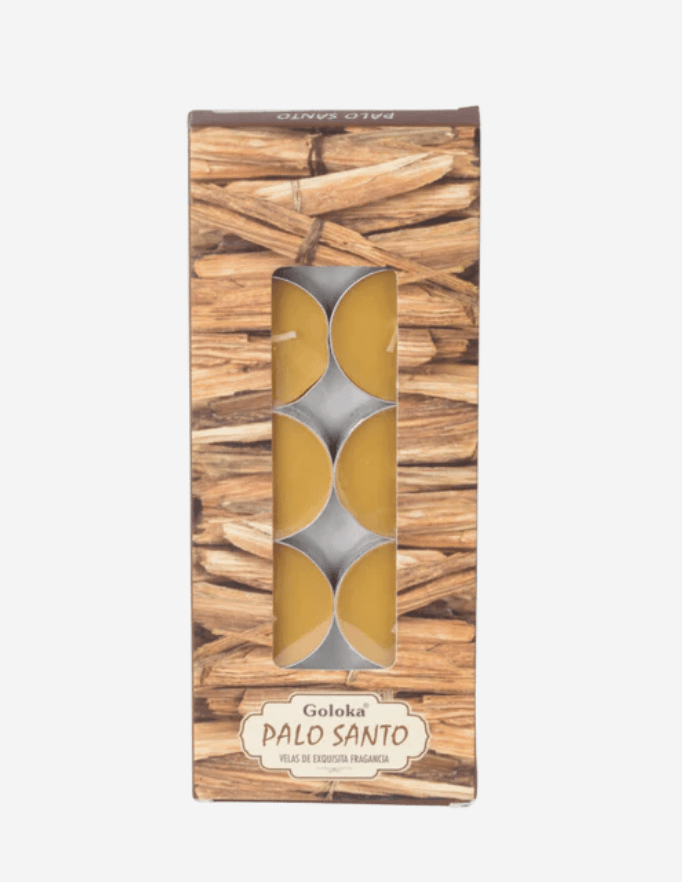 Vela Aromática Palo Santo Tealight - Goloka1