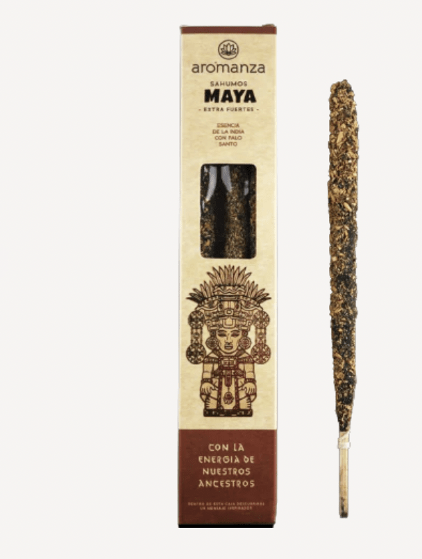 Sahumo Maya Esencia de la India y Palo Santo - Aromanza1