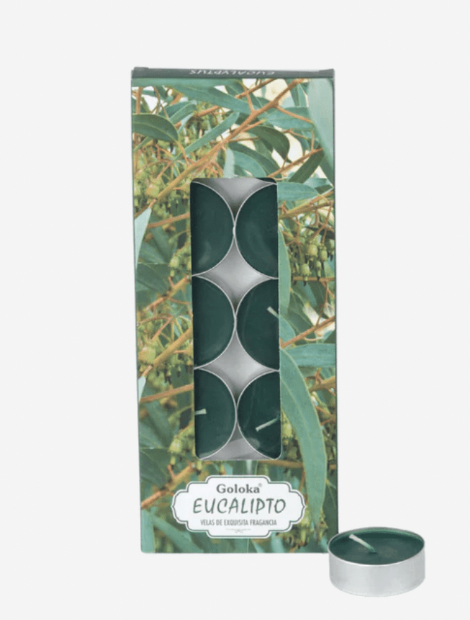 Vela Aromática Eucalyptus Tealight - Goloka1