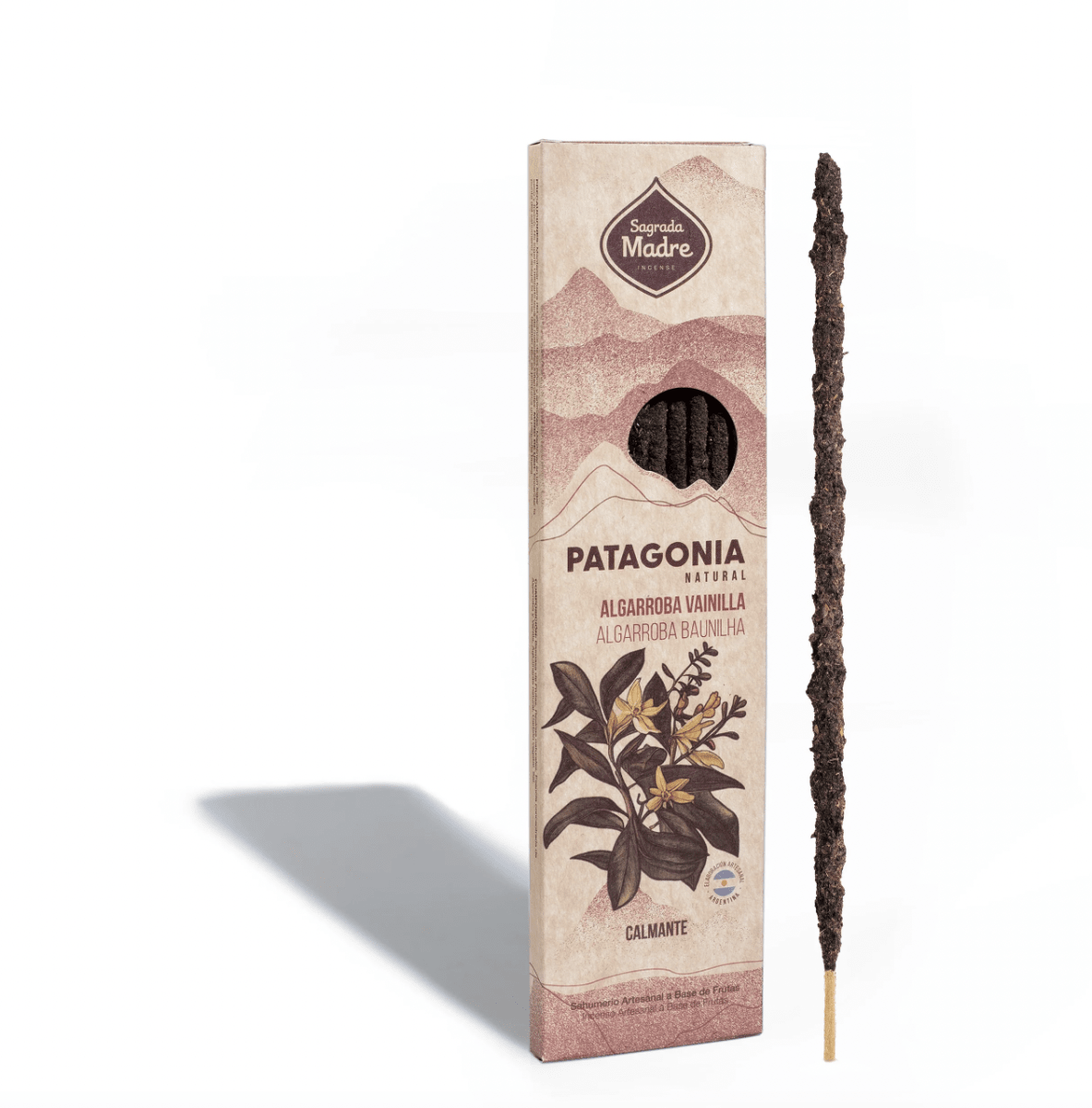 Sahumerio Patagonia Algarroba con Vainilla - Sagrada Madre1