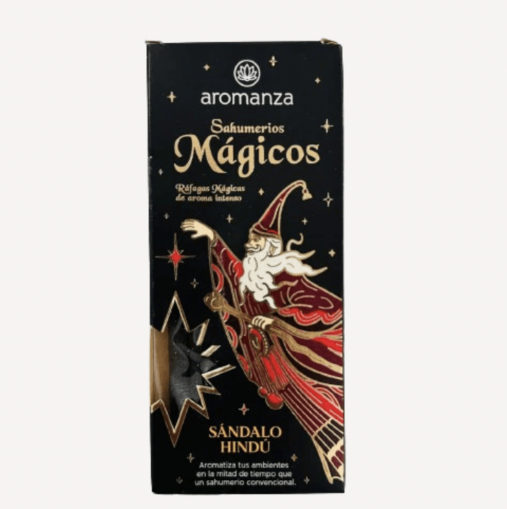 Sahumerio Mágico Sandalo Hindu - Aromanza1