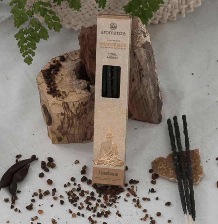 Sahumerio Magistral Copal Andino - Aromanza1