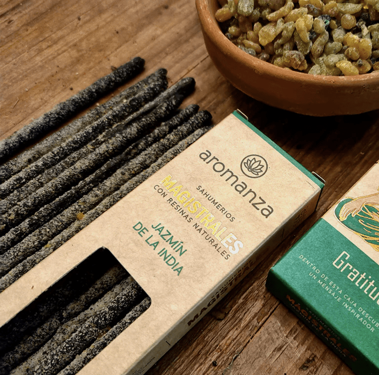 Sahumerio Magistral Jazmin de la India - Aromanza1