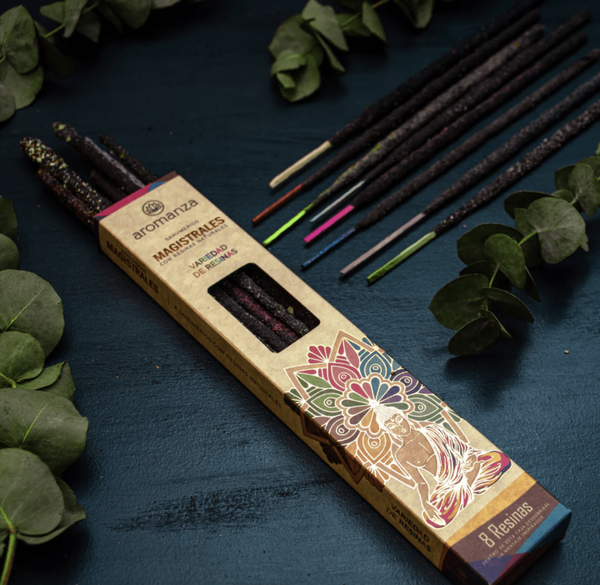 Sahumerio Mágico Mix de Resinas - Aromanza1