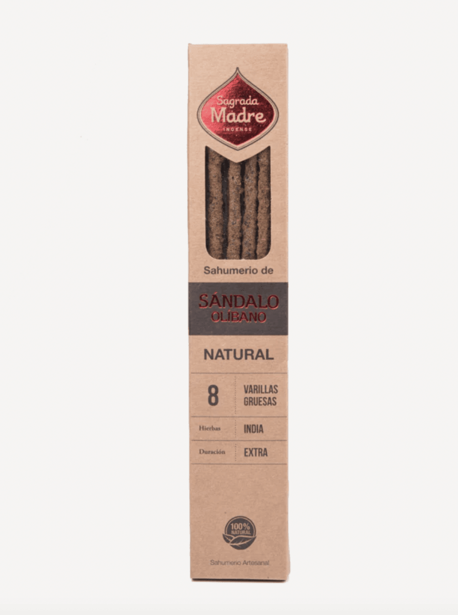 Sahumerio Natural Sándalo - Sagrada Madre1