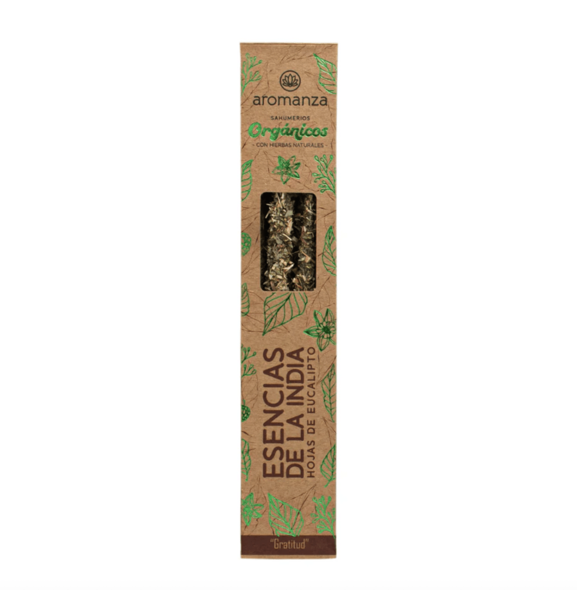 Sahumerio Organico Esencias de la India - Aromanza1