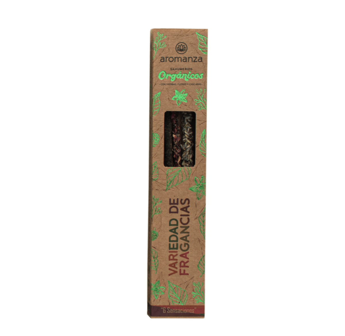 Sahumerio Organico Mix de Fragancias - Aromanza1