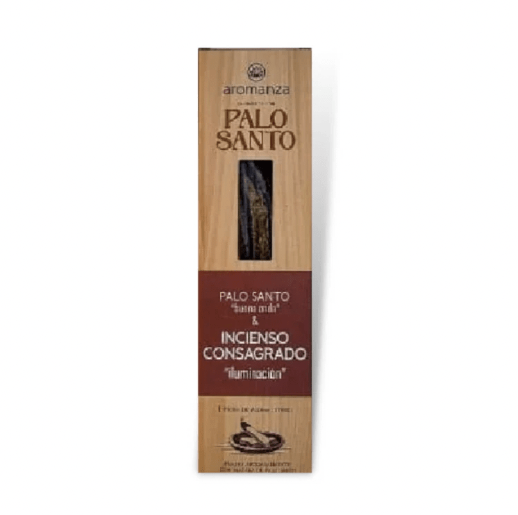 Sahumerio Palo Santo Buena Onda de Incienso Consagrado - Aromanza1