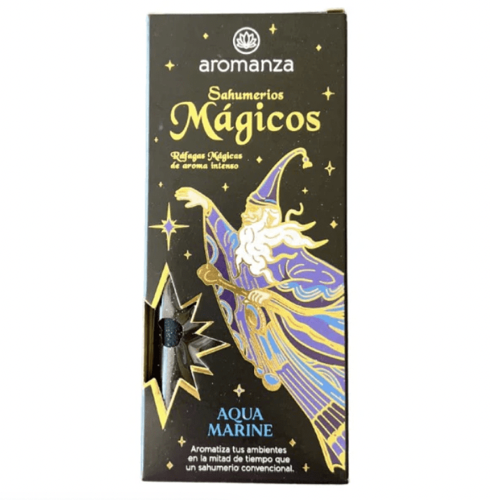Sahumerio Mágico Aquamarine - Aromanza1