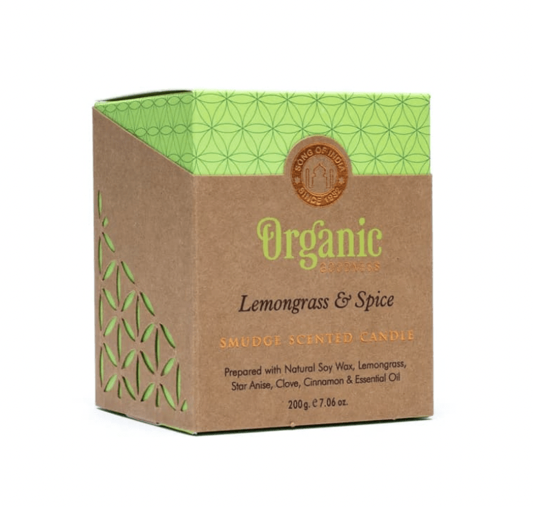 Vela de Difuminación Lemongrass y Especias - Song of India2