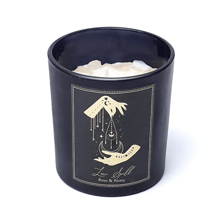 Vela Aromática Hechizo de Amor con Piedras 120g2