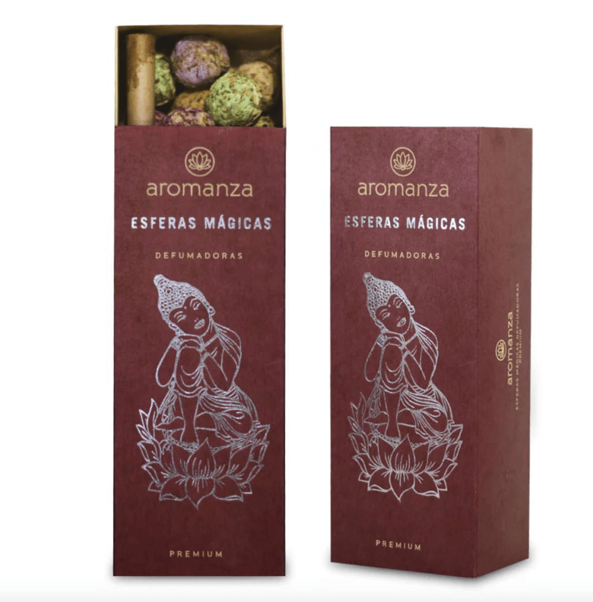 Box Esferas Magicas Defumadoras - Aromanza1