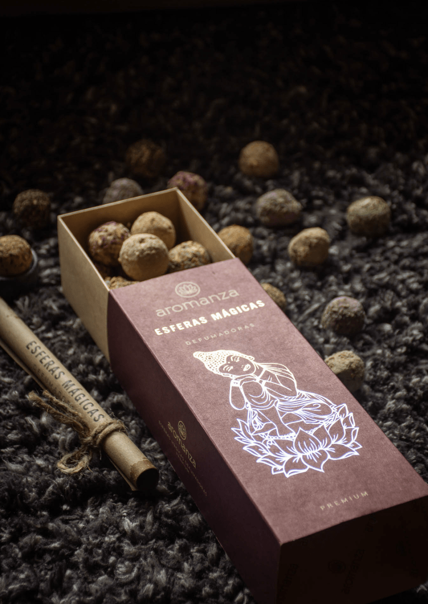 Box Esferas Magicas Defumadoras - Aromanza2