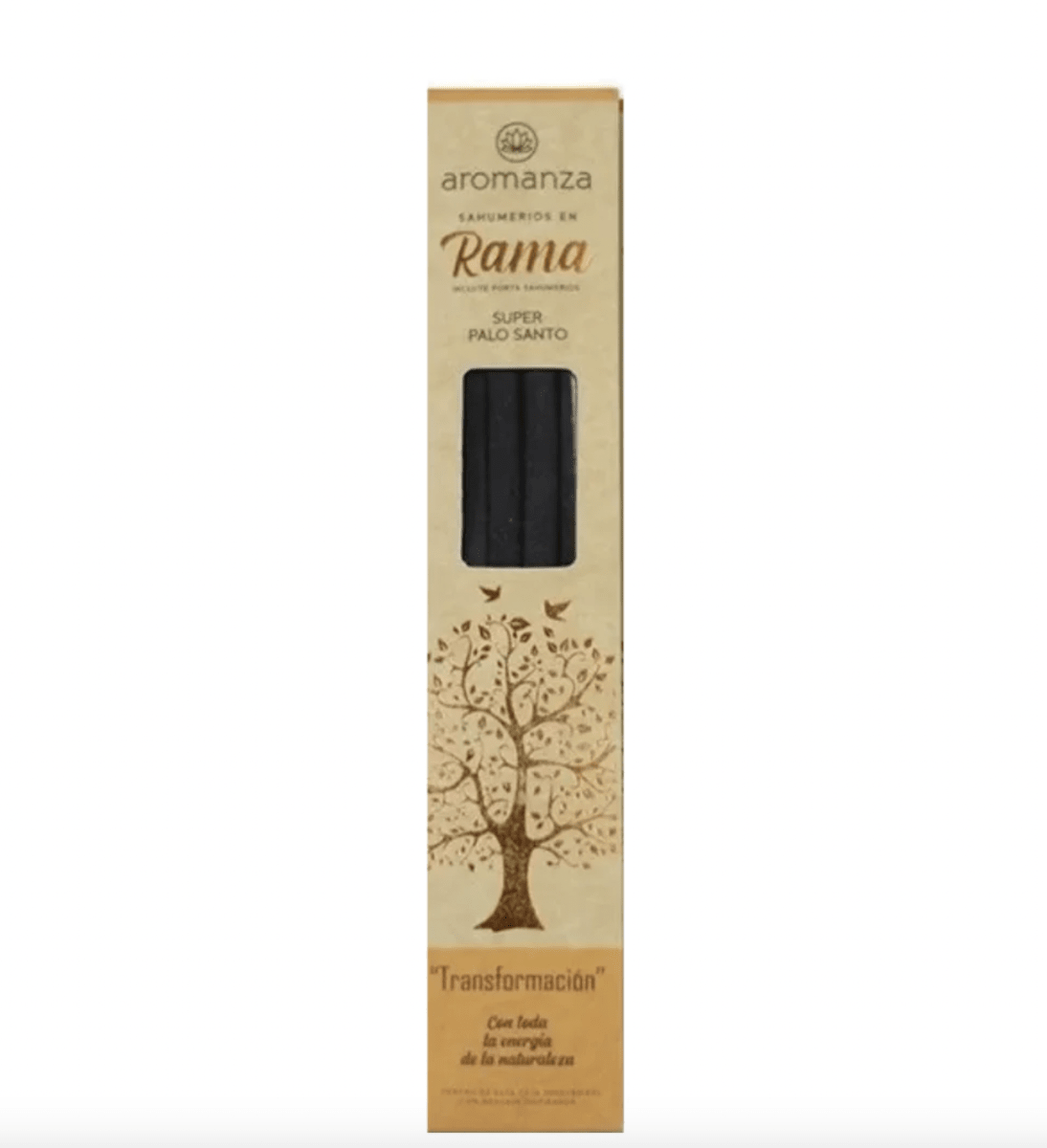 Sahumerio en Rama Super Palo Santo - Aromanza1