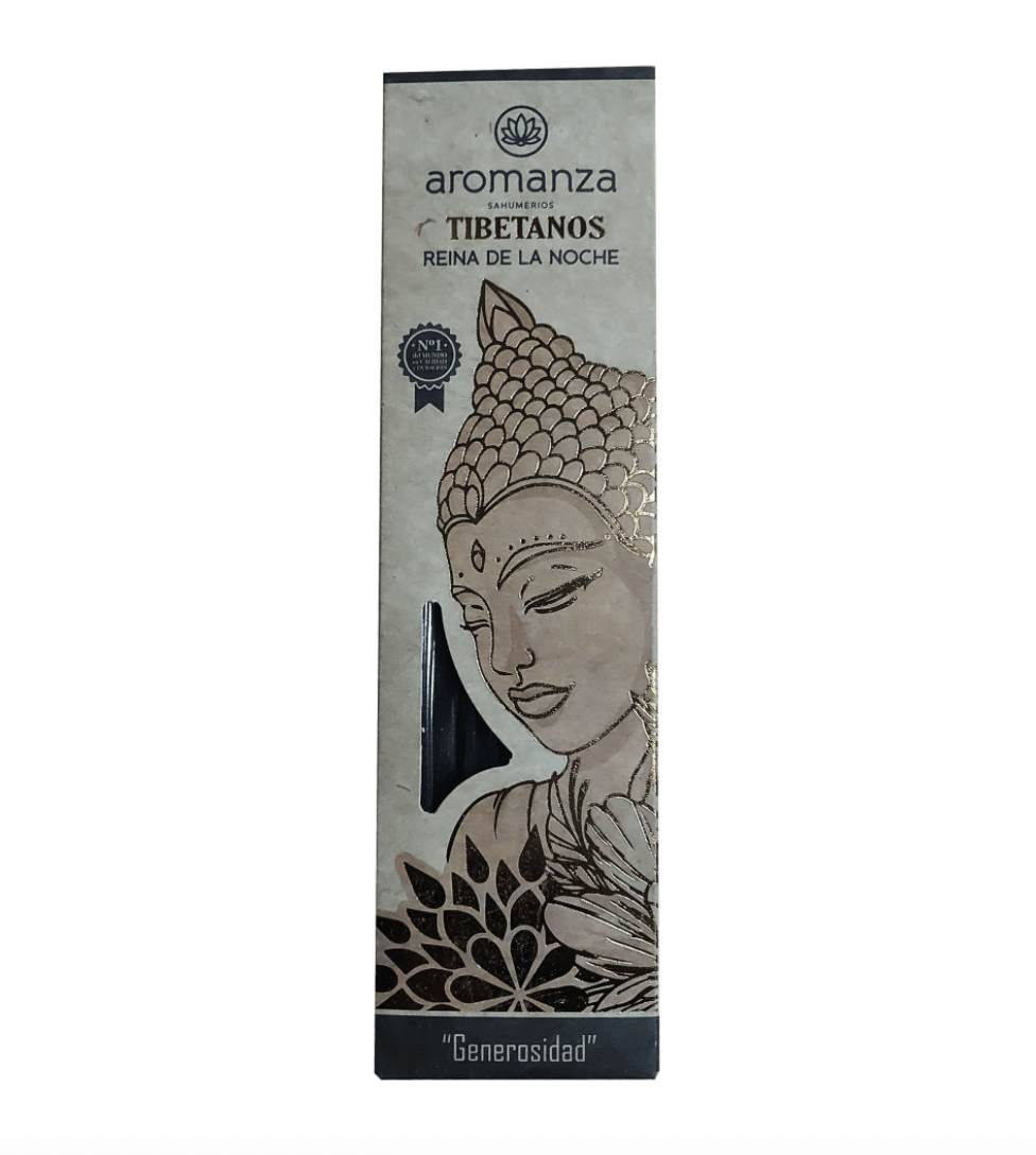 Sahumerio Tibetano Reina de la Noche - Aromanza1