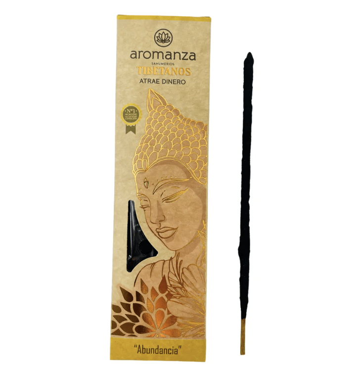 Sahumerio Tibetano Atrae Dinero - Aromanza1