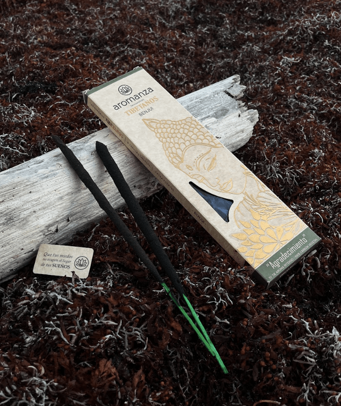 Sahumerio Tibetano Benjui - Aromanza2