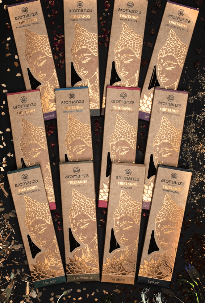 Sahumerio Tibetano Berry Kiss - Aromanza2