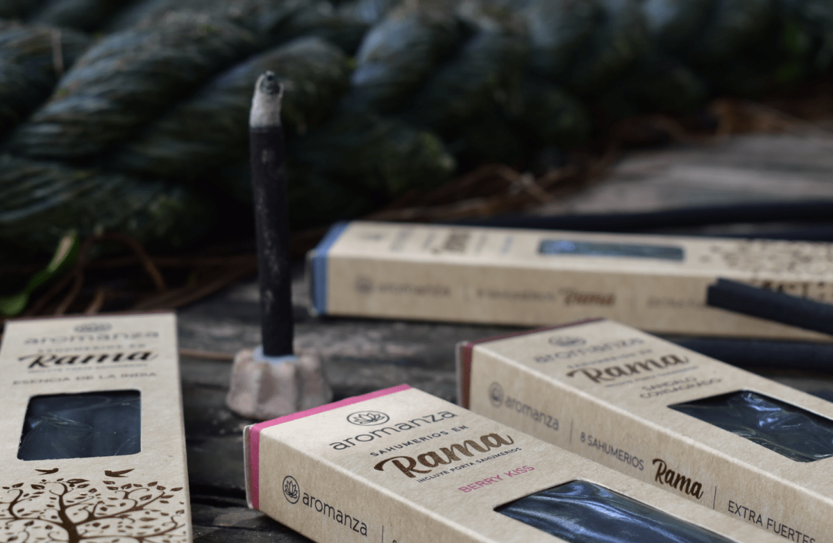 Sahumerio en Rama Frutos Rojos - Aromanza2