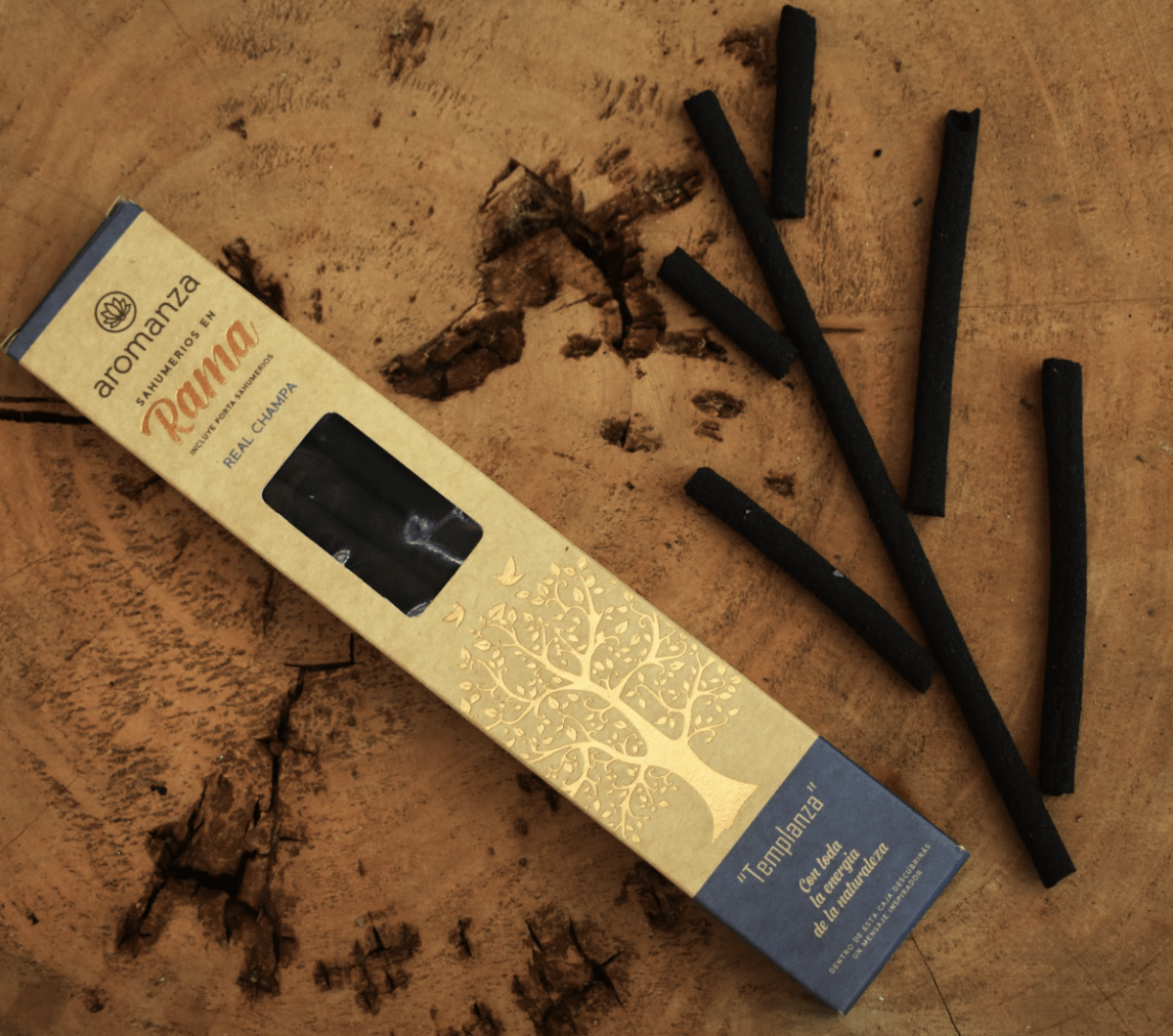 Sahumerio en Rama Real Champa - Aromanza1