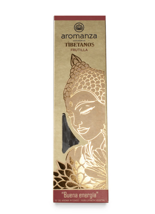 Sahumerio Tibetano Frutilla - Aromanza1