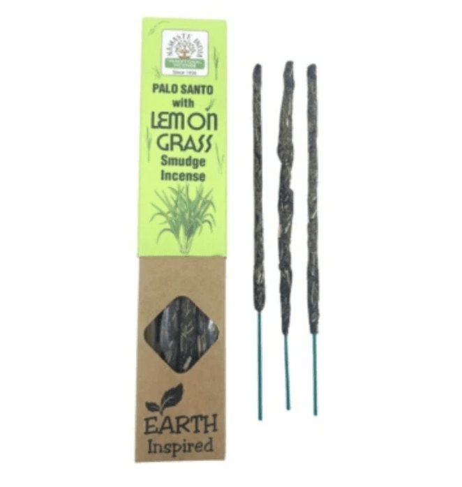 Incienso Natural Palo Santo con Lemongrass- Namaste India1