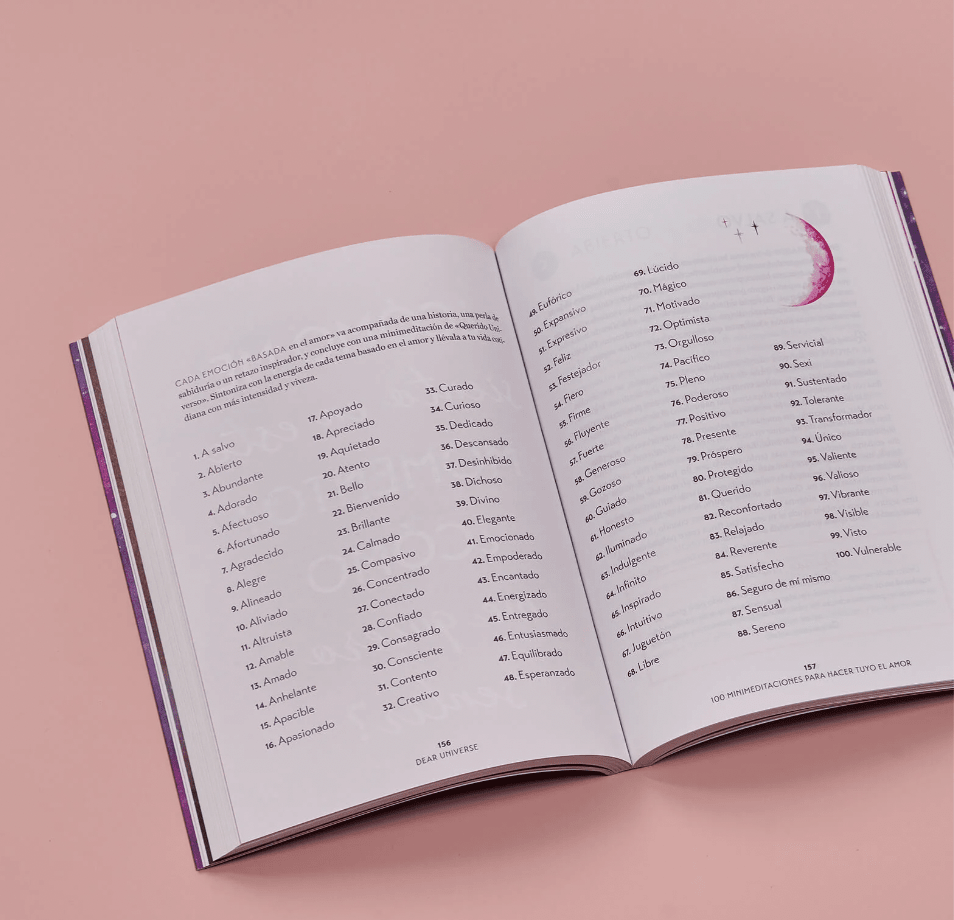 Querido Universo: 200 minimeditaciones para manifestar tus deseos al instante -  SARAH PROUT (Autor)1