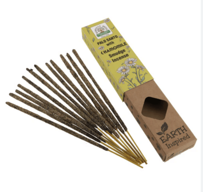 Incienso Natural Palo Santo con Manzanilla - Namaste India1