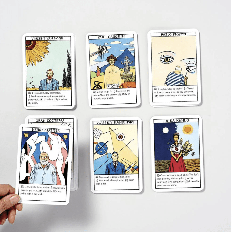 Art Oracles: Creative & Life Inspiration From Great Artists (en Inglés)  Katya Tylevich (Autor)2