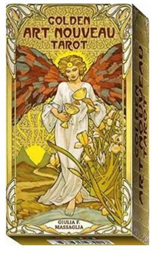 Tarot Art Nouveau Dorado1