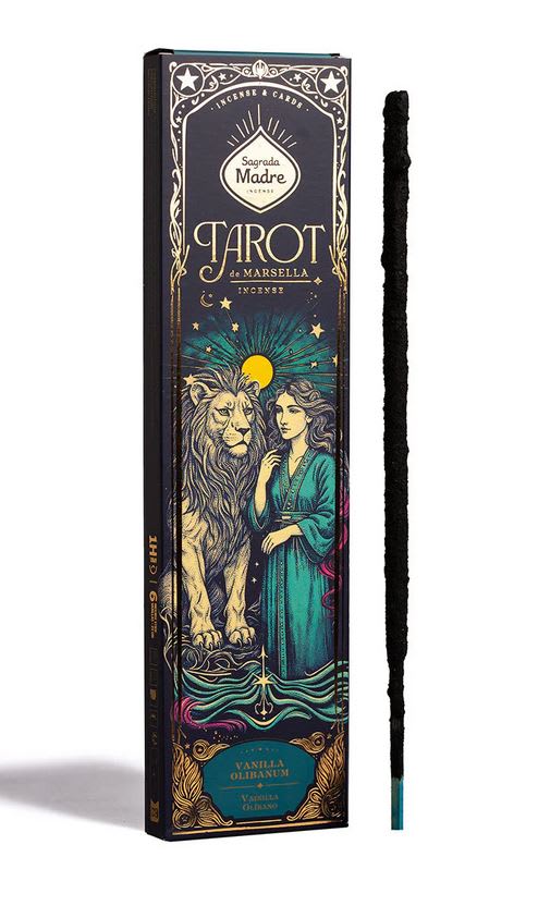 Sahumerio Tarot De Marsella Vainilla - Olibano1