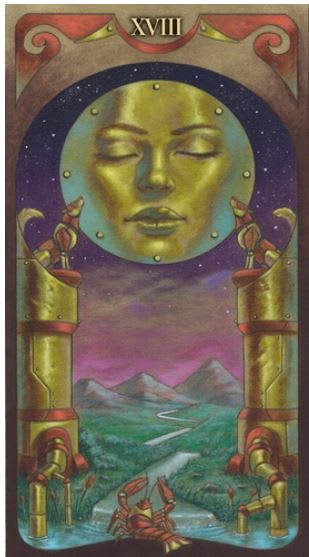 Tarot Steampunk Art Nouveau5