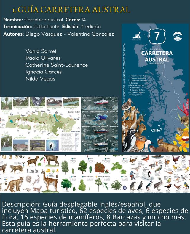Guía Plegable Carretera Autral de Chile4