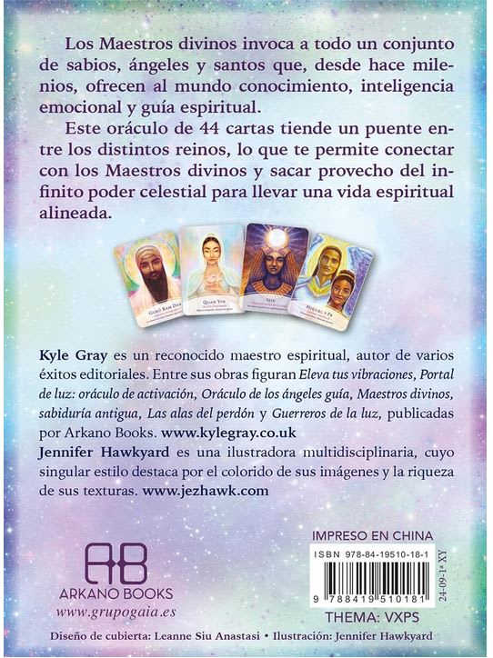 Los Maestros Divinos. Oráculo: 44 Cartas  Kyle Gray (Autor)2