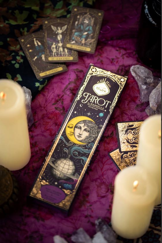 Sahumerio Tarot De Marsella Nag Champa - Olibano2