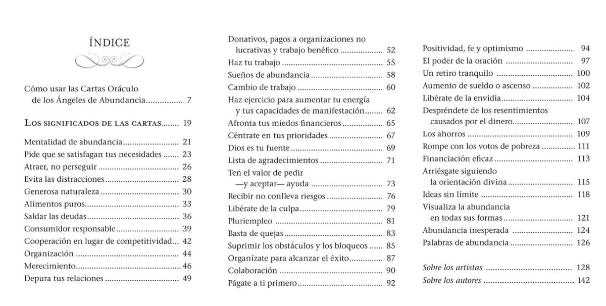 Ángeles de abundancia. Cartas oráculo: Libro y 44 cartas3