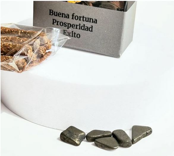 Incienso con Piedras de Pirita - Tribal Soul2