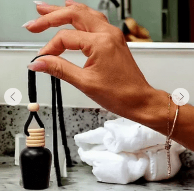 Difusor de Auto Rosa Bulgara Black 12mL1