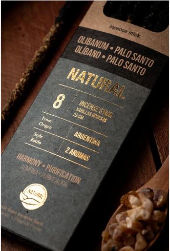 Sahumerio Natural Doble Olíbano Palo Santo3