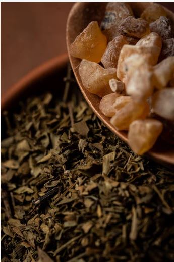 Sahumerio Natural Doble Hierbas y Olíbano3