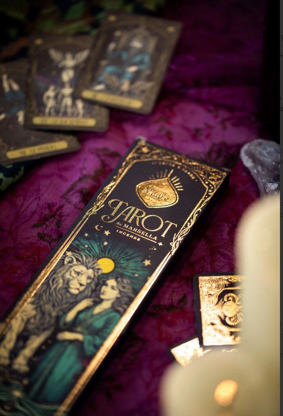 Sahumerio Tarot De Marsella Vainilla - Olibano2