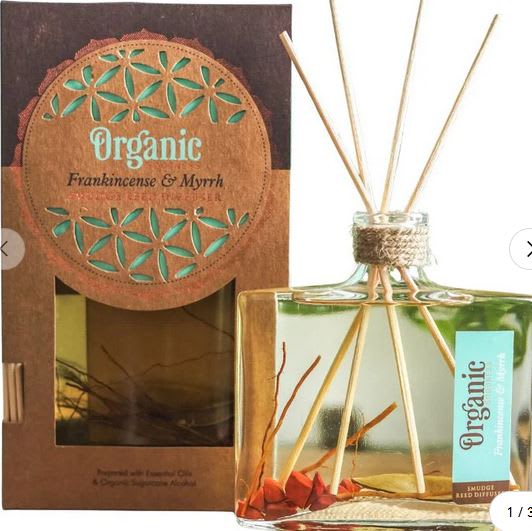 Difusor Mikado Organic Goodness Frankincense y Mirra1