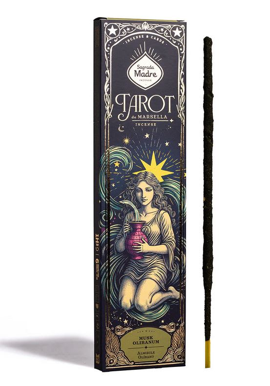 Sahumerio Tarot De Marsella Almizcle - Olibano1