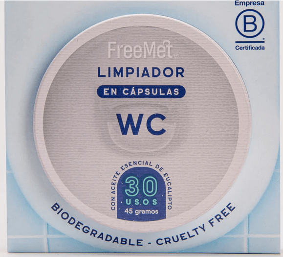 Limpiador WC en Cápsulas FREEMET1