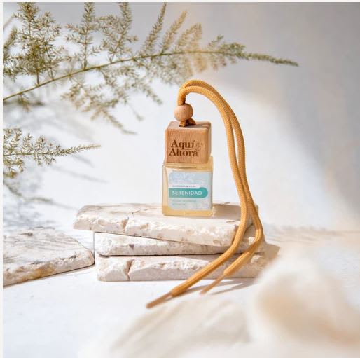 Difusores Colgantes de Auto Gardenias y Lilas- Aqui&Ahora1