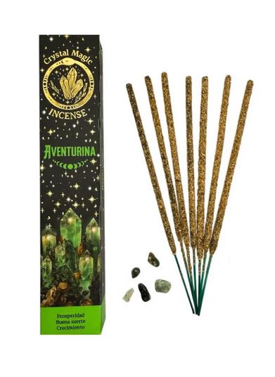 Incienso Flores con Piedras de Aventurina2