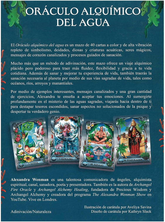 Oráculo alquímico del agua: Un mazo de 40 cartas con manual2