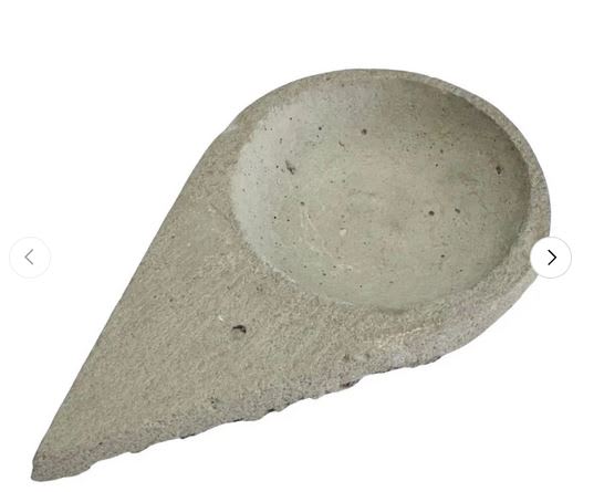 Sahumador de Cemento Redondo Chico2