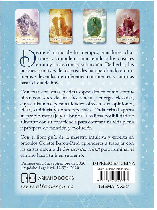 LOS ESPÍRITUS CRISTAL. LIBRO Y 58 CARTAS2
